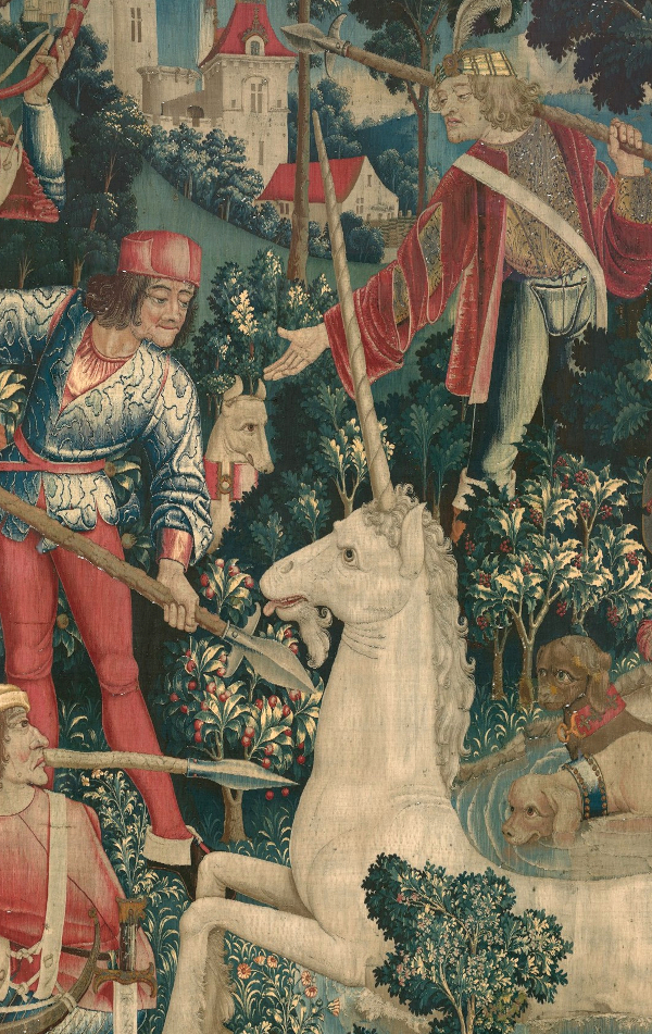Detail from the Unicorn Tapestries